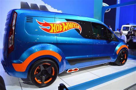 Automotiveblogz Ford Transit Connect Hot Wheels SEMA Photos