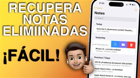 4 Formas Cómo recuperar notas en iPhone con o sin respaldo