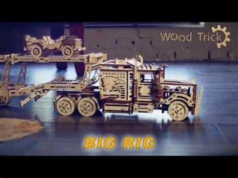 Wood Trick Review Of Model Big Rig Youtube Mechanical Model Big