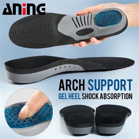 Premium Orthotic Gel Insoles Orthopedic Flat Foot Health Sole Pad For