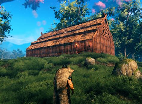 Valheim Longhouse Build