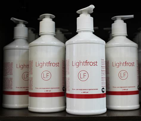 Купить Гель Light Frost (Лайт фрост), 400 мл. – цена на косметология в ...