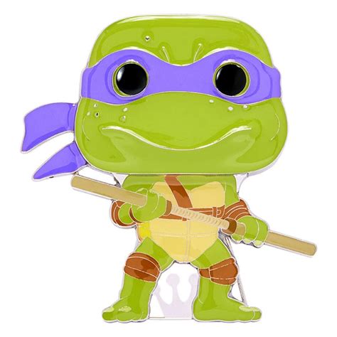 Teenage Mutant Ninja Turtles Pop Enamel Pin Donatello 10 Cm Funko