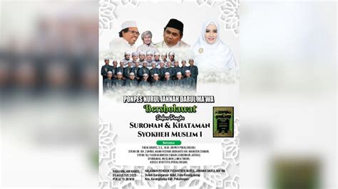 RE RUN PP Nurul Jannah Darul Mawa Bersholawat Bersama Asyiqol