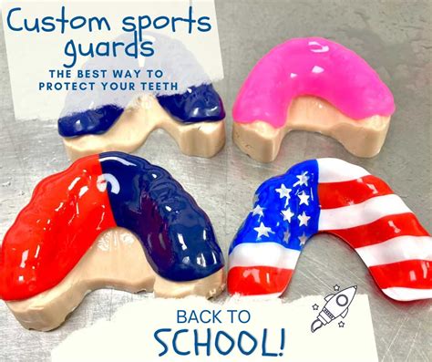 Back to school with custom sports mouthguards - Ceramicdesigns