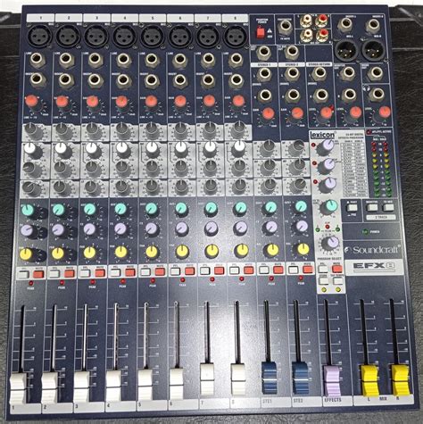 SOUNDCRAFT EFX8 MIXER AUDIO PROFESSIONALE