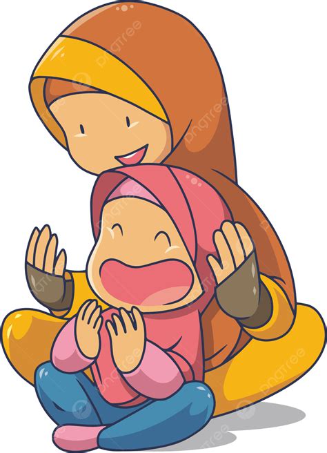 Muslim Pray Mother