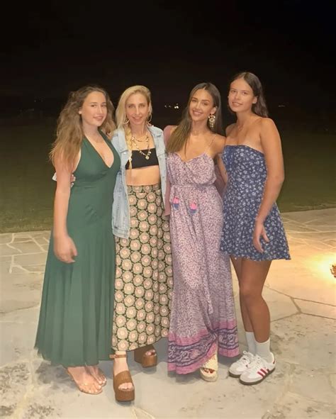 Jessica Albas Year Old Daughter Honor Stuns In Beachfront Bikini Photos