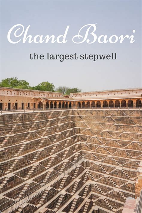 Chand Baori - the largest ancient step well in India