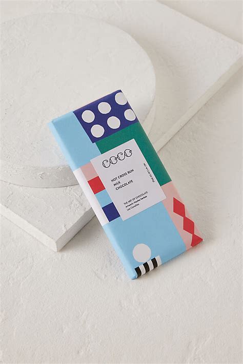 Coco Hot Cross Bun Chocolate Bar ShopStyle Food Beverage