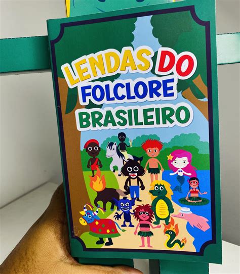 Livro 3D Folclore Brasileiro Joaninha Pedagogica Lucox Cl