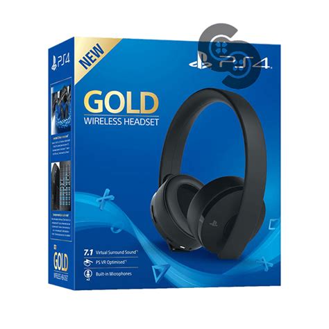 PlayStation 4 Gold Wireless Headset || Shopon Super Sale