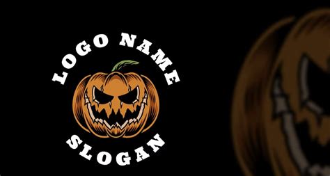 creative halloween logo designs
