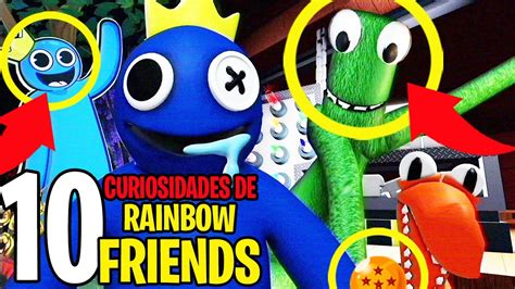 10 Curiosidades De Rainbow Friends 🌈 Todos Los Secretos Del Juego