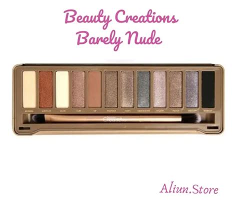 Beauty Creations Barely Nude Paleta De Sombras Cuotas sin interés