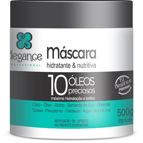 Mascara De Hidratação Capilar - MÁSCARA DE HIDRATAÇÃO CAPILAR 10 ÓLEOS PRECIOSOS-500g | Shopee Brasil