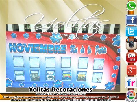 Yolitas Decoraciones Murales Para Fiestas Patrias En Panam