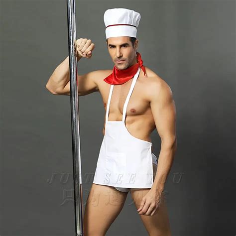 Costume De Jeu De R Le Pour Hommes Tenue De Cosplay Lingerie Pour Chef Sexuel Mouill
