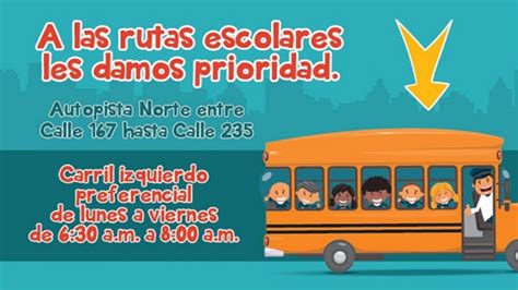 Vuelve Carril Preferencial Para Rutas Escolares En El Norte De Bogotá