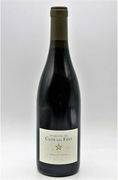 Clos Des Fées Côtes Du Roussillon Villages Vieilles Vignes 2019