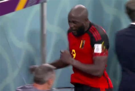 Qatar Furia Lukaku Dopo L Eliminazione Del Belgio Spacca La