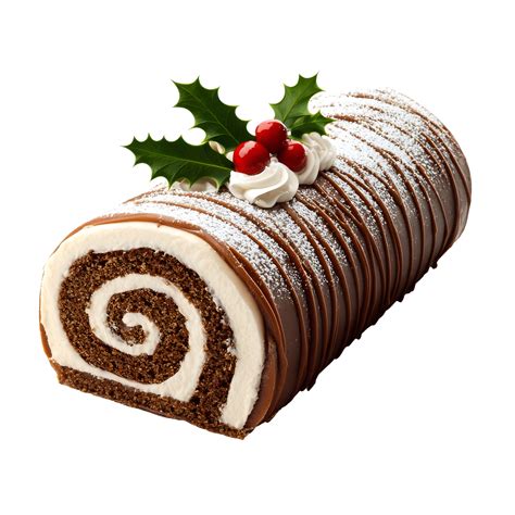 yuletide log cake 6