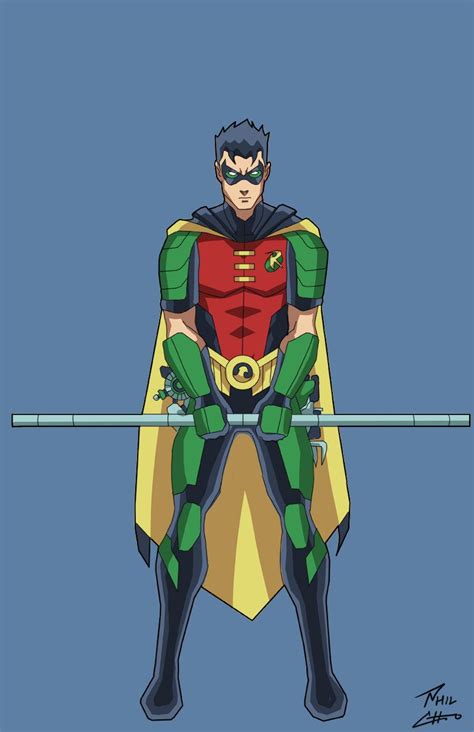 Robin By Phil Cho On Deviantart Comic Book Heroes Batman Robin Superhero