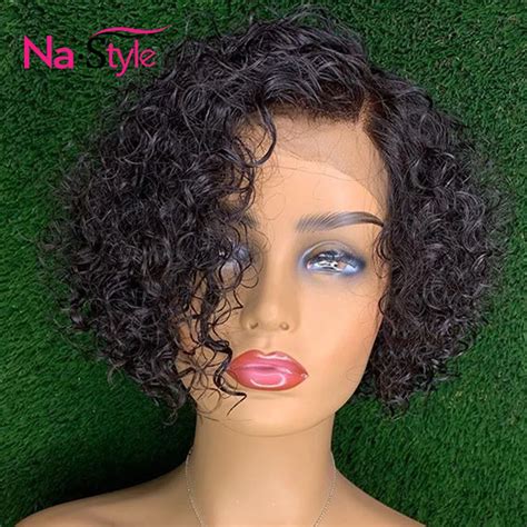 Wet And Wavy Bob Lace Front Wigs Human Hair Bob Wigs Water Wave Wigs