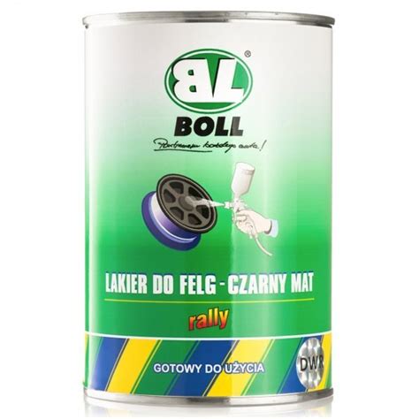 Boll Lakier Do Felg Samochodowych Rally Ml Czarny Mat Boll