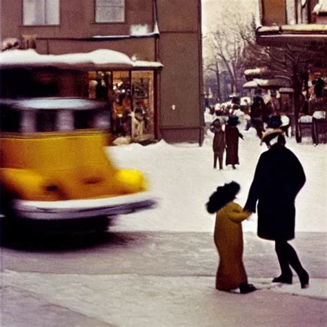 An Example Of Saul Leiter S Work Photorealistic Stable Diffusion