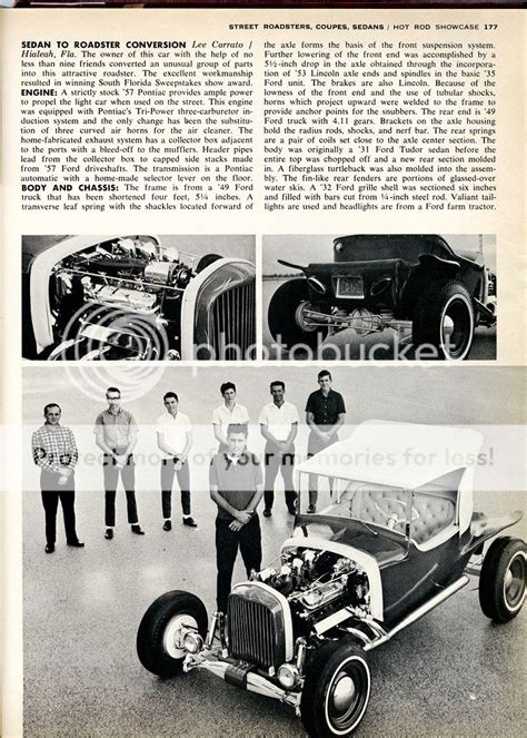 Hot Rod Yearbook Scans The H A M B