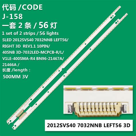 J New Lcd Tv Backlight Strip Nnb D Led Mcpcb R For Samsung