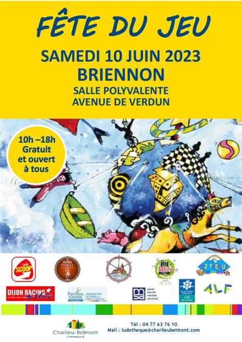 Fête du jeu 2023 Ludotheque de Charlieu Belmont