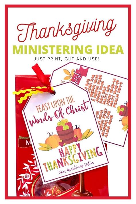 Thanksgiving Ministering Idea Young Women Feast On The Words Of