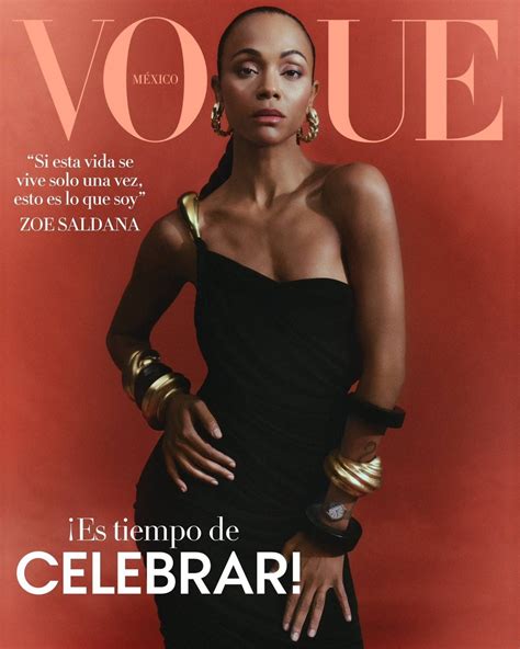 Zoe Saldana – Vogue Mexico (December 2022 – January 2023) – GotCeleb