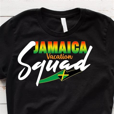 Jamaica Vacation Squad Svg Etsy