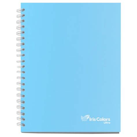 Cuaderno Celeste Iris Colors