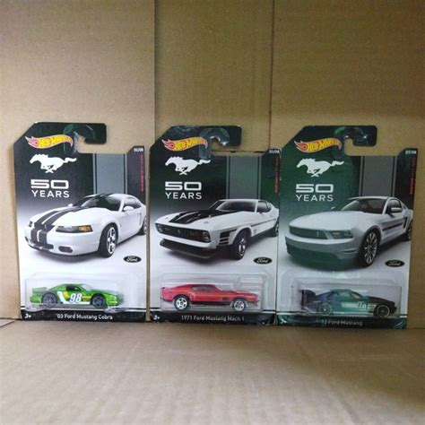Hot Wheels Years Of Mustang