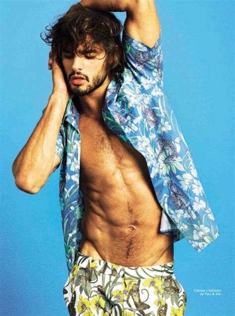 Marlon Teixeira Rocks Tropical Prints For Glamour Spain Shoot The Fashionisto