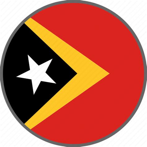 Country East Timor Flag Timor Timor Leste Icon