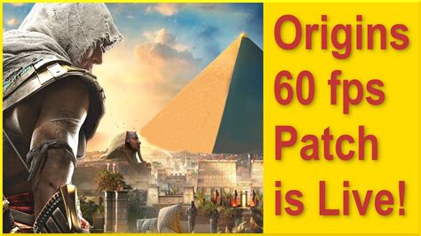 Assassins Creed Origins Patch Is Live Adding Fps To Consoles