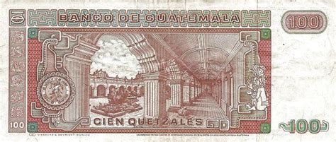 100 Quetzales Guatemala Numista