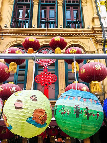 lanterns  mid autumn festival  singapore stock  pictures