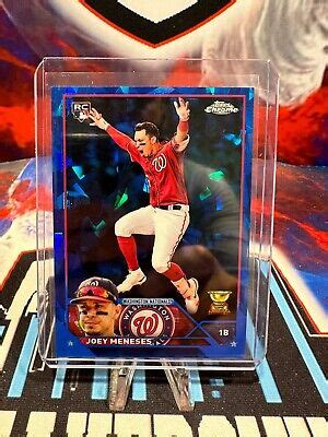 2023 Topps Chrome Sapphire JOEY MENESES SP Rookie Gold Cup