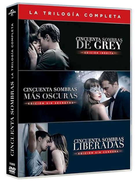 Cincuenta Sombras De Grey Películas 1 3 [dvd] Amazon Es Dakota