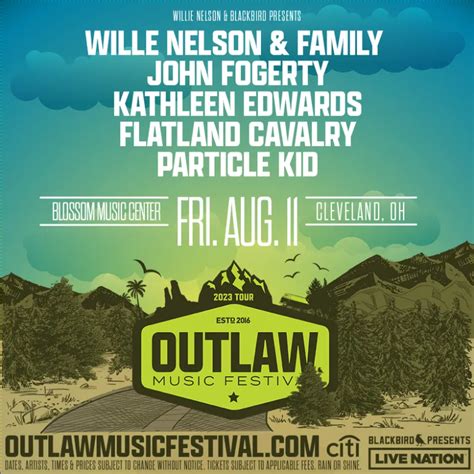 Willie Nelson Brings Outlaw Music Festival To Blossom Cleveland