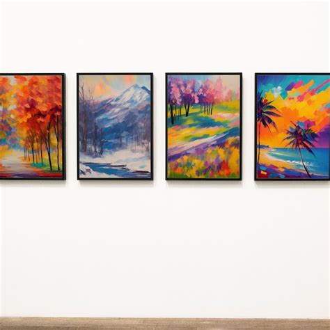 Four Seasons Art - Etsy