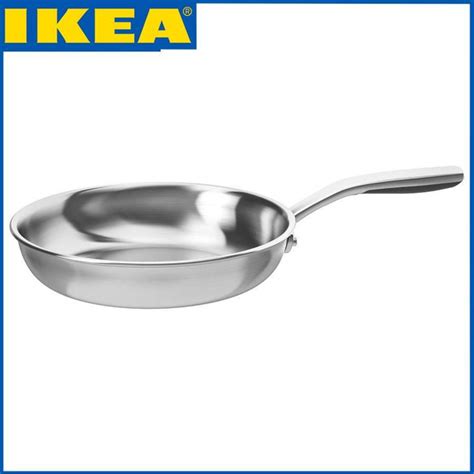Сковорода IKEA нержавеющая сталь/антипригарное покрытие/24 см/ИКЕА/Для ...