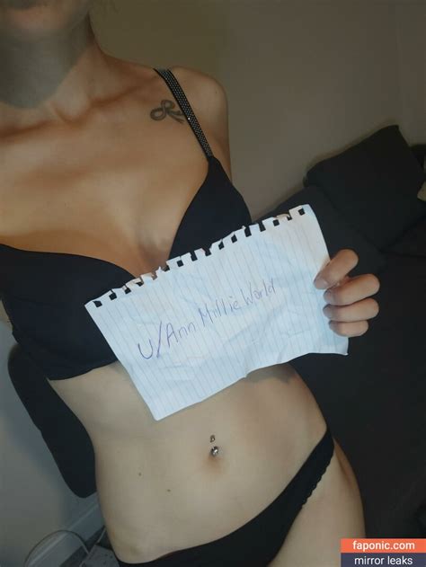 AnnMillie Aka Annmilli Nude Leaks OnlyFans Faponic