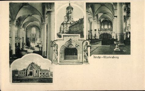 Ansichtskarte Postkarte Marienberg Erzgebirge Kirche Akpool De